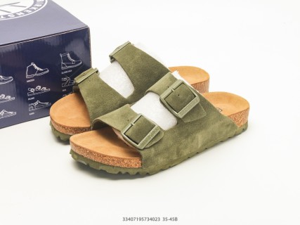 Birkenstock Arizona UA Suede Sandal Olive Green view 7