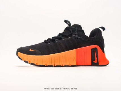 Nike Free Metcon 6 Black Orange Training Shoe