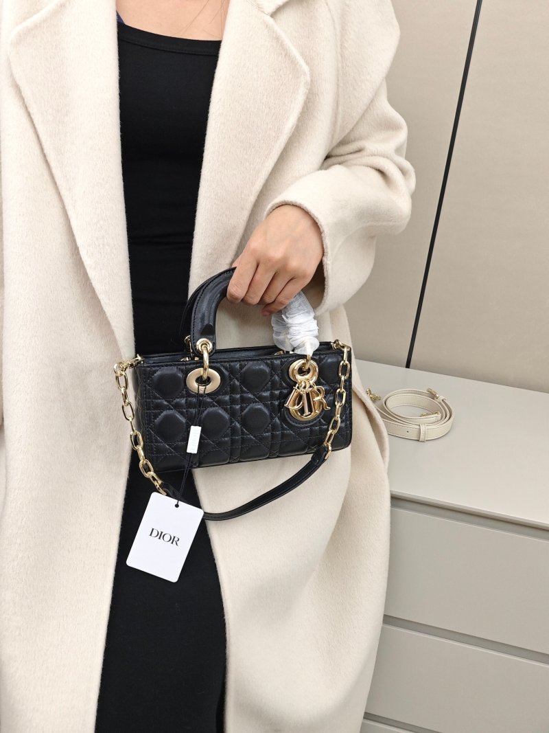 Dior Lady Dior Quilted Black Handbag UA Replica