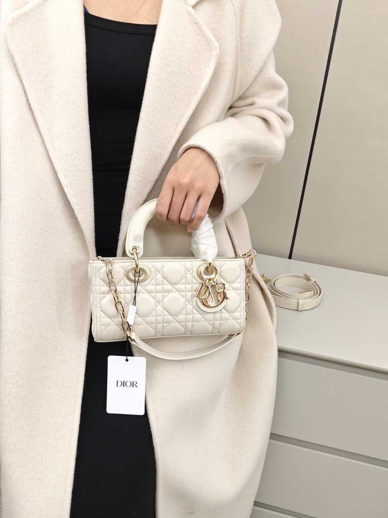 Dior Lady Dior Quilted Black Handbag UA Replica view
