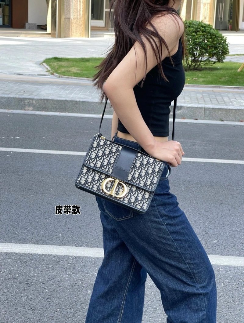 Dior Lady Dior Quilted Black Handbag UA Replica view