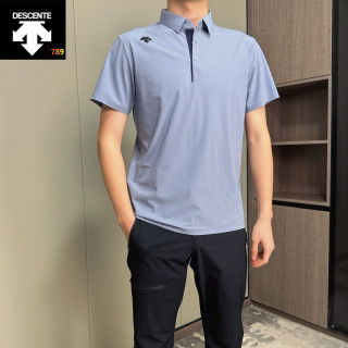 Descente Summer Polo Shirt Light Blue - UA Rep