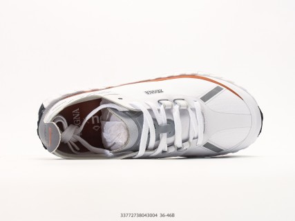 Norda 001 White Orange Low-Top Trail Hiking Shoe view 3