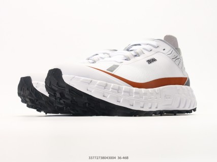 Norda 001 White Orange Low-Top Trail Hiking Shoe view 5