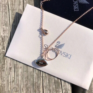 Swarovski Evil Eye Demon Blue Crystal Pendant Necklace view 5