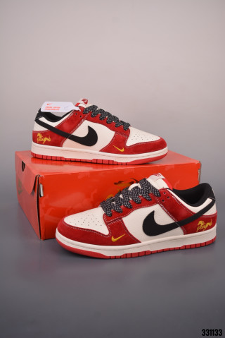 Nike Dunk Low Red Cream Varsity UA Replica view 18