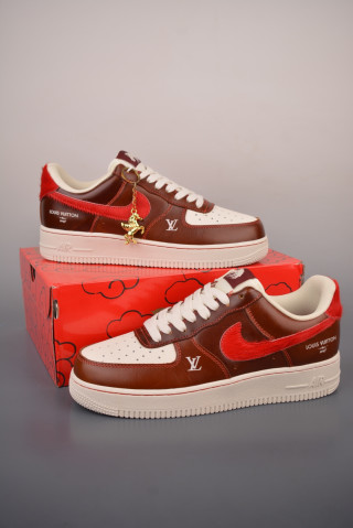 Nike Dunk Low Red Cream Varsity UA Replica view 2