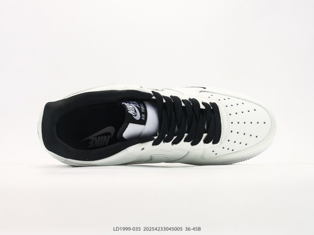 Nike Air Force 1 Low LX The North Face Collaboration White Black view