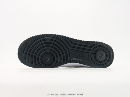 Nike Air Force 1 Low LX The North Face Collaboration White Black view 4