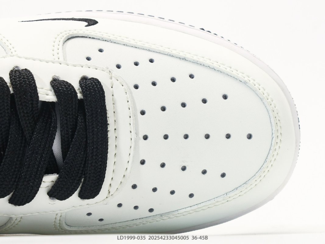 Nike Air Force 1 Low LX The North Face Collaboration White Black view
