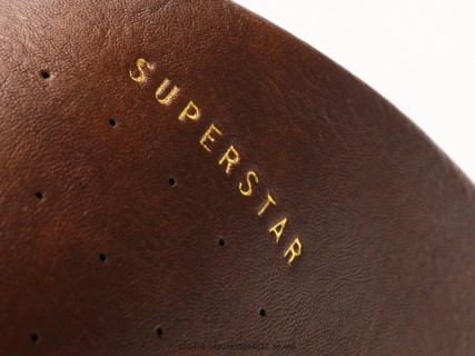 Adidas Adimule Superstar Brown Leather Slide Unisex view 6