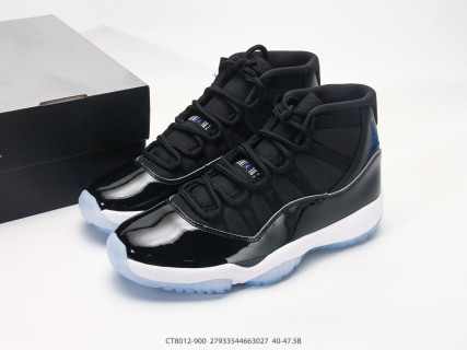 Jordan Air Jordan 11 Retro Space Jam Black Royal Blue view 9