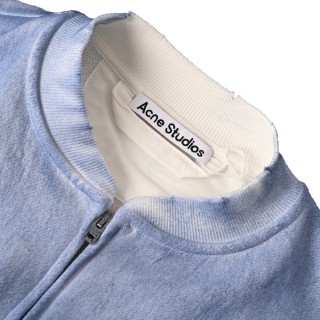 Acne Studios 1996 Spray Ink Zip Jacket Blue view 4