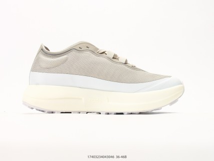 Norda 001 Cream Low-Top Trail Hiking Sneaker view 2