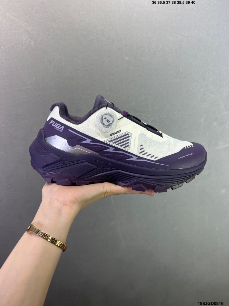 Salomon Fuga Ex3 Trail Running Shoe Purple White