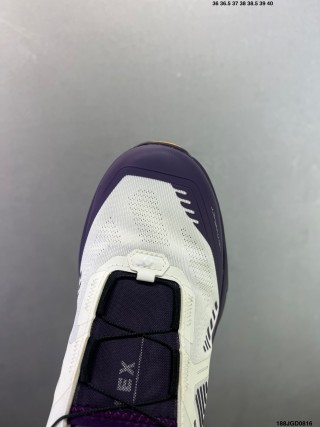 Salomon Fuga Ex3 Trail Running Shoe Purple White view 5