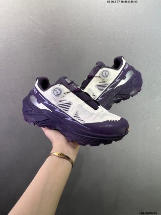 Salomon Fuga Ex3 Trail Running Shoe Purple White view 8