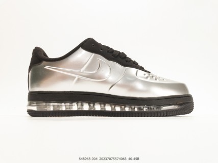 Nike Air Force 1 '07 Low Black Triple Black Lifestyle Sneakers UA Rep view 2