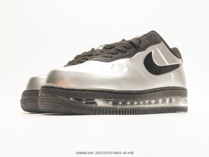 Nike Air Force 1 '07 Low Black Triple Black Lifestyle Sneakers UA Rep view 5