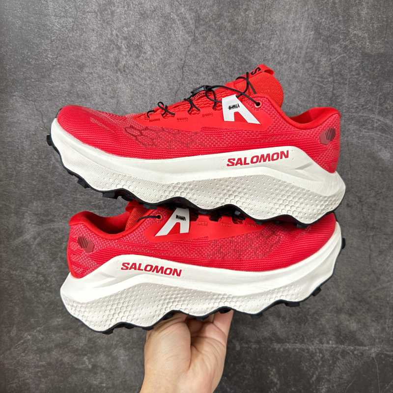 Salomon Ultra Glide 4 Red White Trail Running Shoe