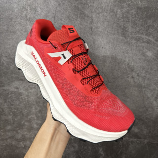 Salomon Ultra Glide 4 Red White Trail Running Shoe view 4