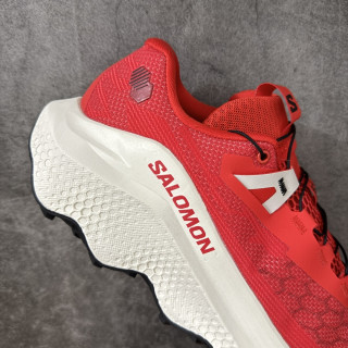 Salomon Ultra Glide 4 Red White Trail Running Shoe view 8