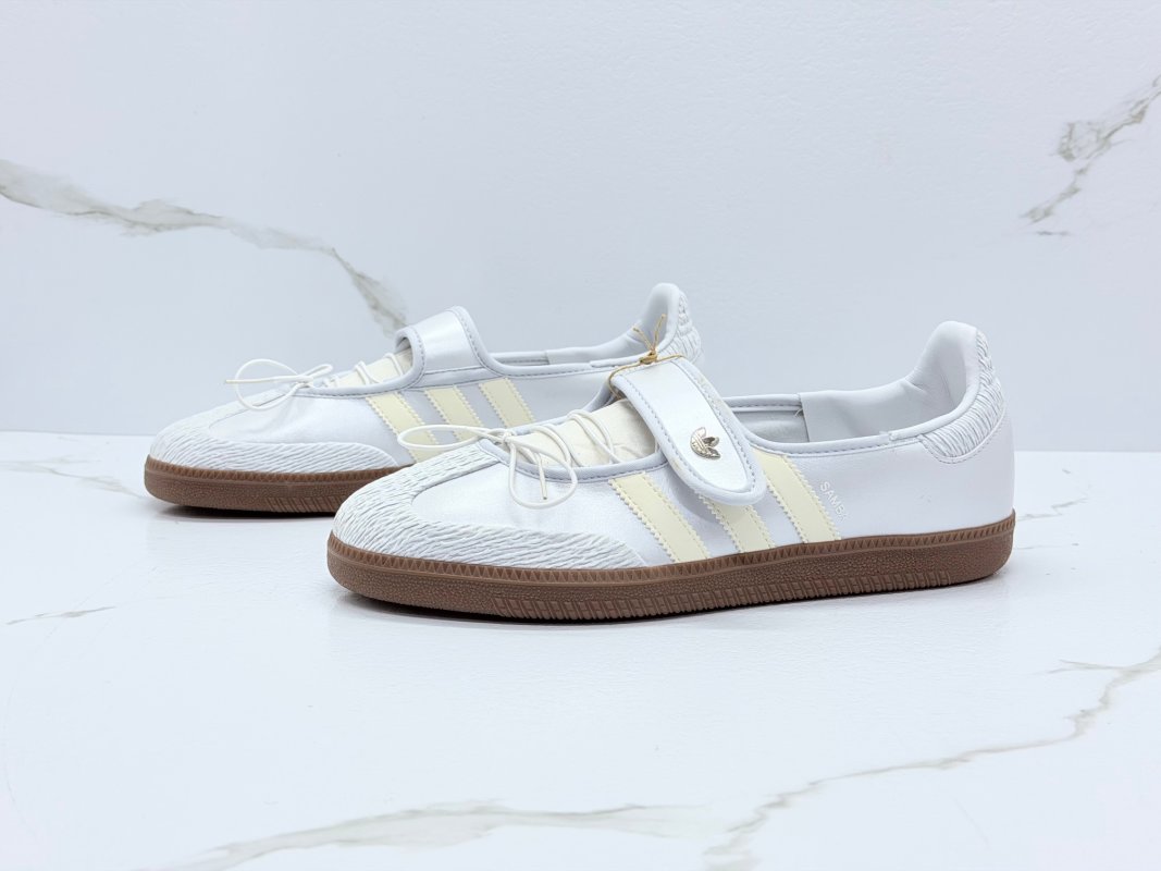 Adidas Samba OG Jane Light Blue White Caramel Sole Replica view