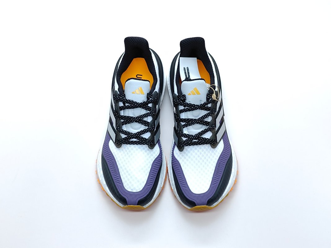 Adidas UltraBoost Light Black White Purple view