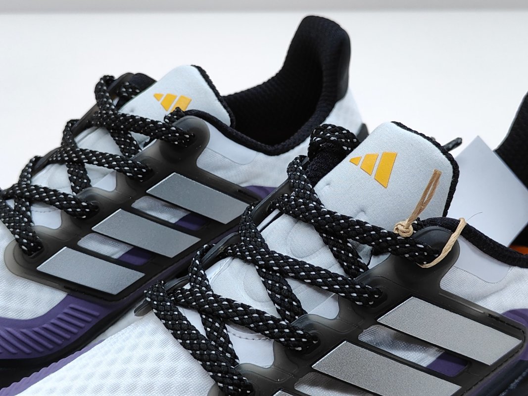 Adidas UltraBoost Light Black White Purple view