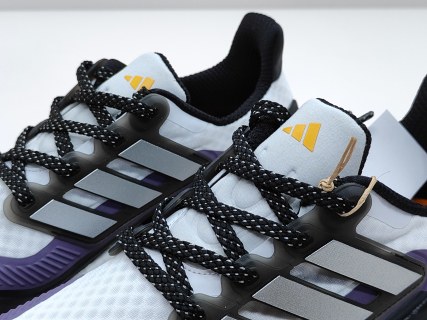 Adidas UltraBoost Light Black White Purple view 9