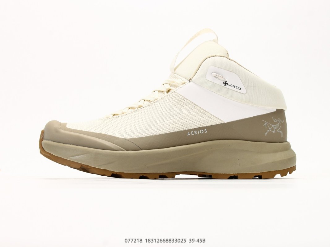 Arc'teryx Aerios Mid GTX Hiking Boot Cream Tan
