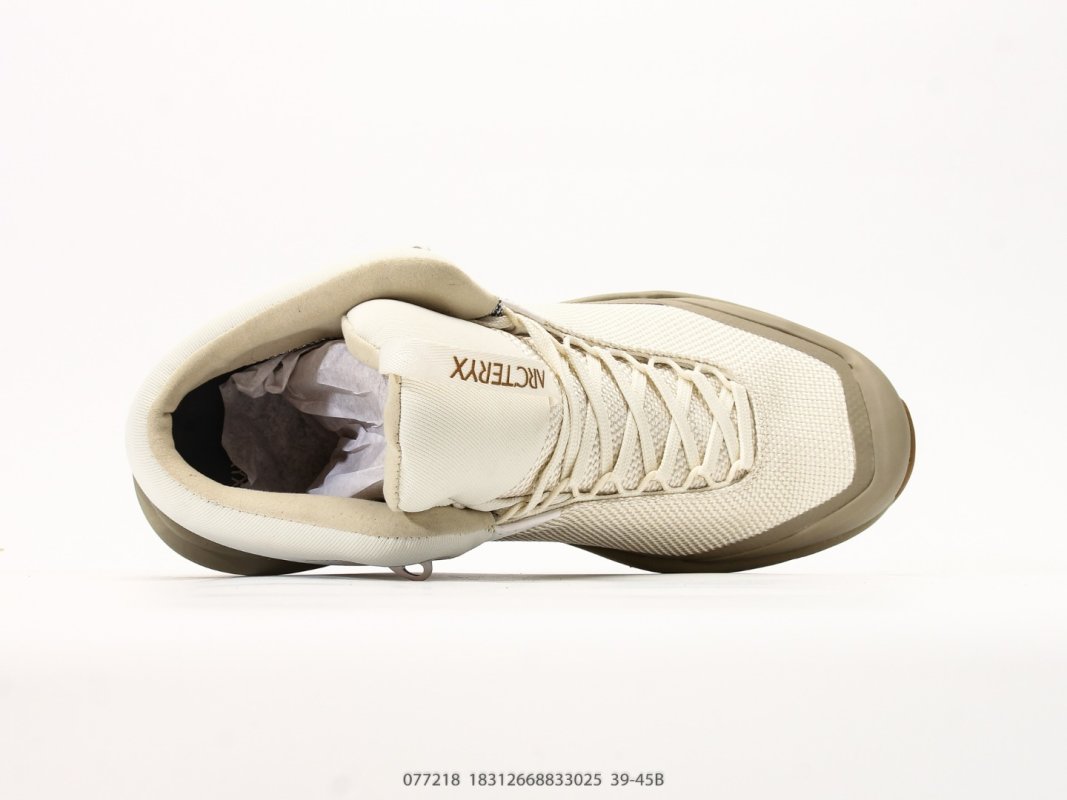 Arc'teryx Aerios Mid GTX Hiking Boot Cream Tan view