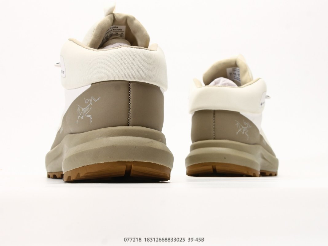 Arc'teryx Aerios Mid GTX Hiking Boot Cream Tan view