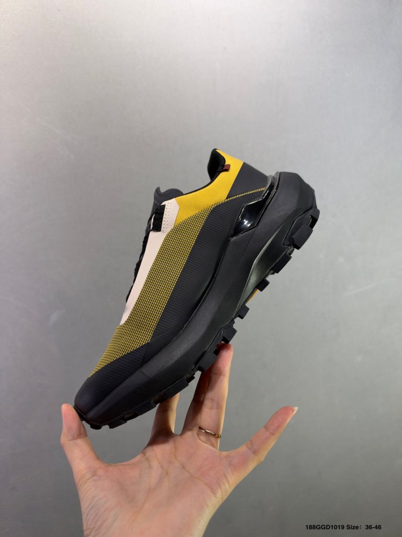 Kailas Vento Trail Running Shoe Yellow Black Low Cut view