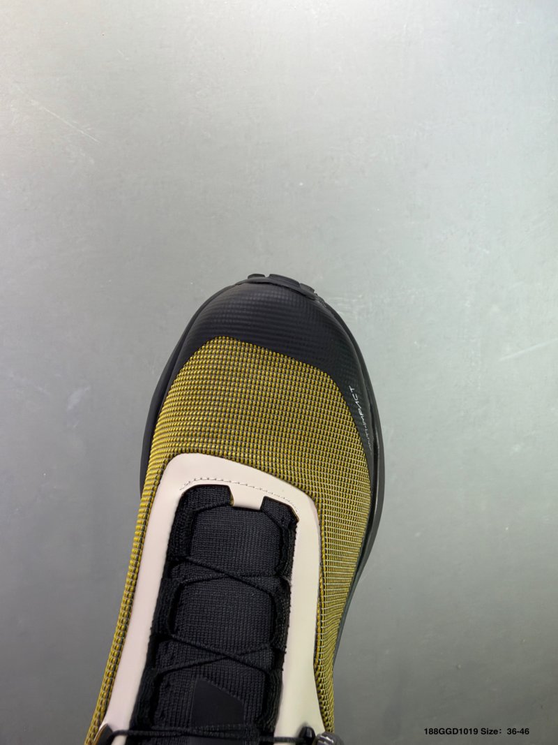 Kailas Vento Trail Running Shoe Yellow Black Low Cut view