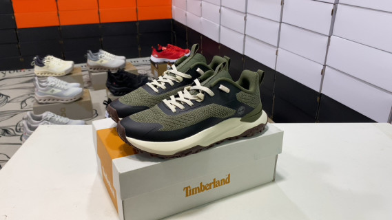 Timberland Motion Access Waterproof Hiking Shoe Black Olive