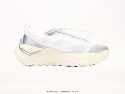 Adidas Holo Peak White Grey Cream Low Trail Running Shoe view 2