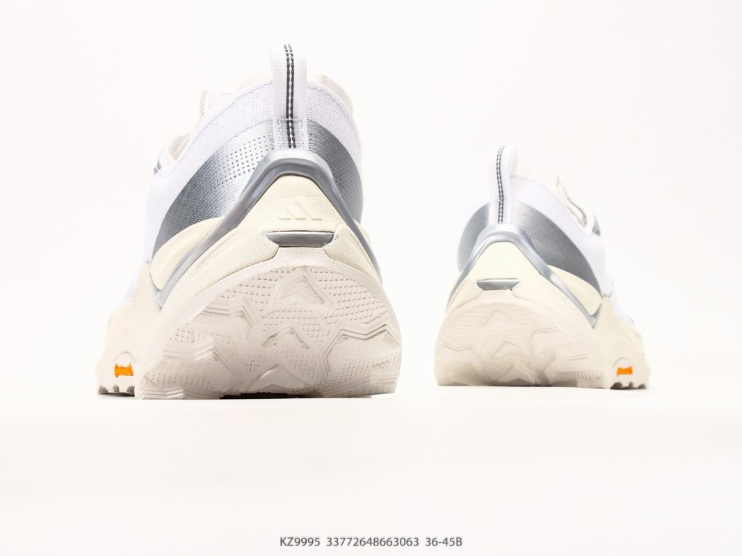 Adidas Holo Peak White Grey Cream Low Trail Running Shoe view