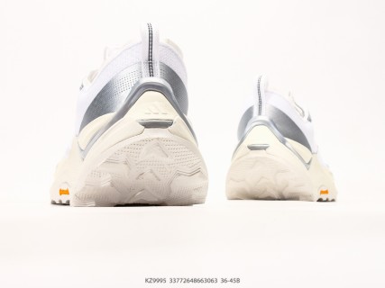 Adidas Holo Peak White Grey Cream Low Trail Running Shoe view 6