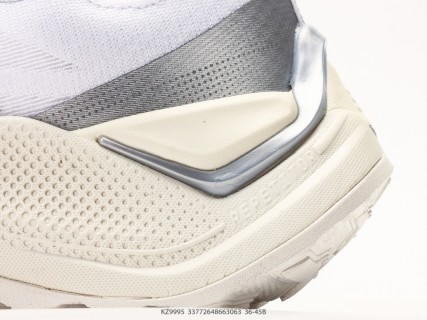 Adidas Holo Peak White Grey Cream Low Trail Running Shoe view 7