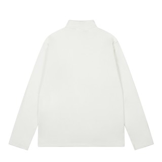 Ralph Lauren Mock Neck Long Sleeve Sweatshirt White view 2