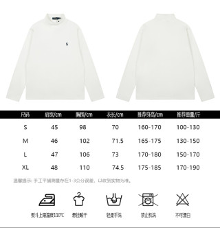 Ralph Lauren Mock Neck Long Sleeve Sweatshirt White view 9