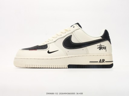 Nike Air Force 1 Low Stüssy Cream Black