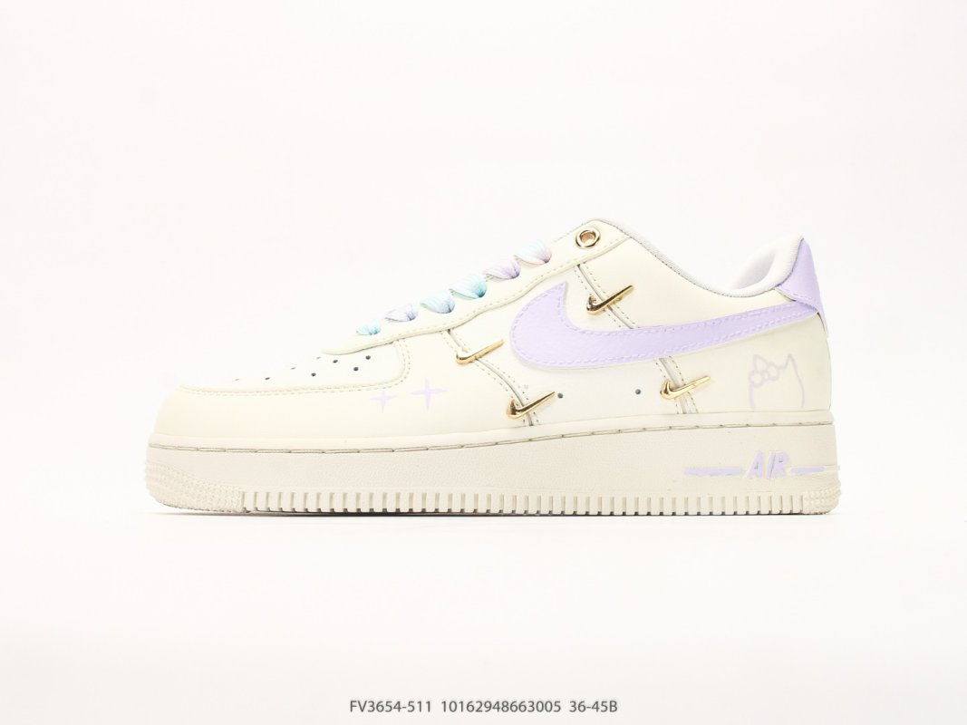 Nike Air Force 1 Low Stüssy Cream Black view