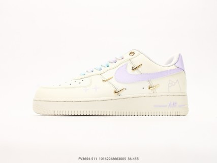 Nike Air Force 1 Low Stüssy Cream Black view 4