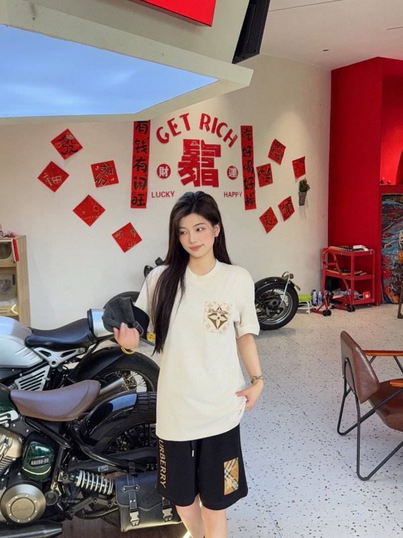 Louis Vuitton Monogram Compass Pocket Cream T-Shirt view
