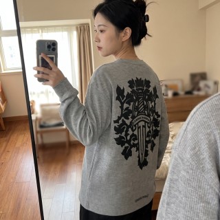 Travis Scott Cactus Jack Grey Graphic Sweatshirt