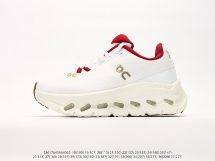 On Cloudtilt Kids White Red Lightweight Sports Casual Shoe