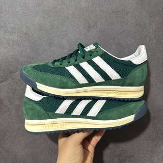 Adidas SL 72 OG Green White Vintage Retro Sneaker