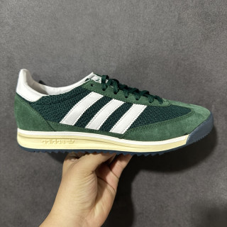 Adidas SL 72 OG Green White Vintage Retro Sneaker view 2